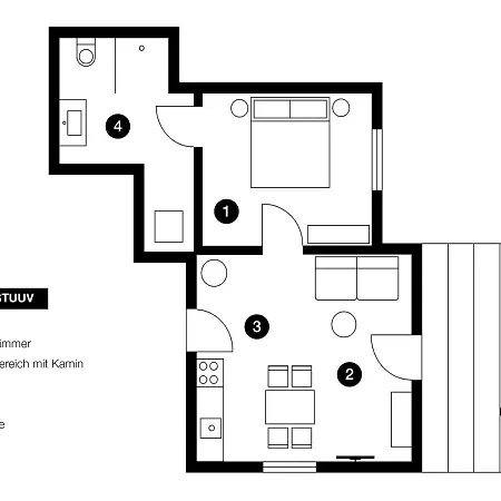 Appartement Helle Stuuv